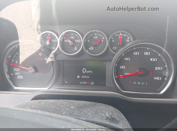 1GCPYFED2MZ170304 2021 CHEVROLET SILVERADO Gray Вид задніх сидінь