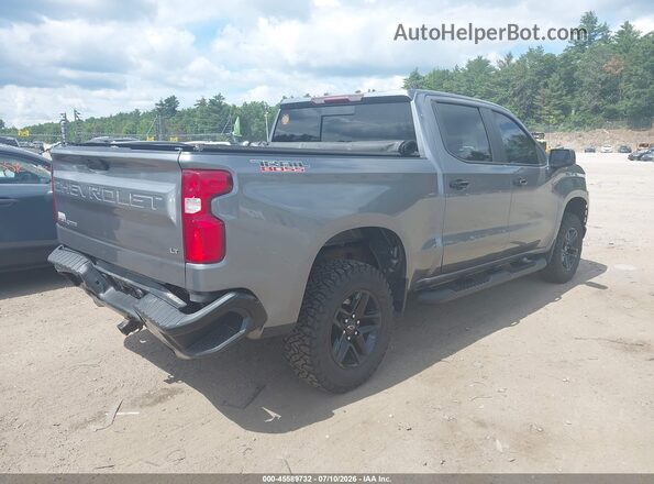1GCPYFED2MZ170304 2021 CHEVROLET SILVERADO Gray Задня права чверть