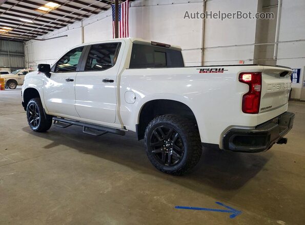 1GCPYFED3MZ130636 2021 CHEVROLET SILVERADO Белый Задняя левая четверть