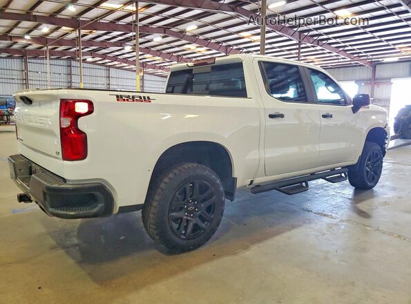 1GCPYFED3MZ130636 2021 CHEVROLET SILVERADO Белый Задняя правая четверть