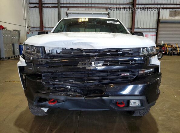 1GCPYFED3MZ130636 2021 CHEVROLET SILVERADO Белый Вид спереди