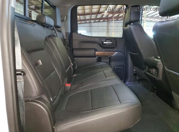 1GCPYFED3MZ130636 2021 CHEVROLET SILVERADO Белый Вид задних сидений