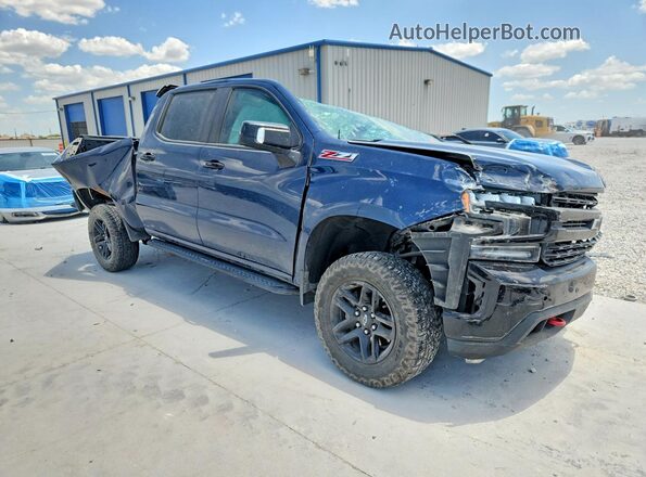 1GCPYFED3MZ132547 2021 CHEVROLET SILVERADO Blue Առջևի աջ