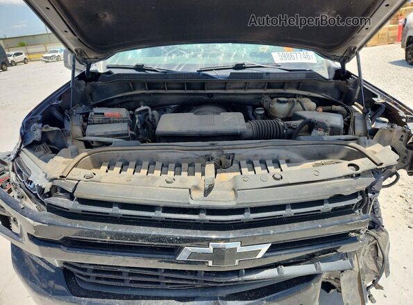 1GCPYFED3MZ132547 2021 CHEVROLET SILVERADO Blue Սալոնի հետևի տեսք