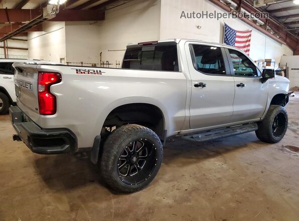 1GCPYFED3MZ161496 2021 CHEVROLET SILVERADO Silver Задня права чверть