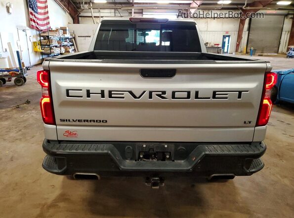 1GCPYFED3MZ161496 2021 CHEVROLET SILVERADO Silver Вид ззаду