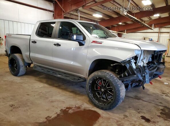 1GCPYFED3MZ161496 2021 CHEVROLET SILVERADO Silver Передня права чверть