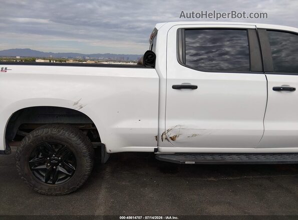 1GCPYFED3MZ211331 2021 CHEVROLET SILVERADO Белый Вид спереди