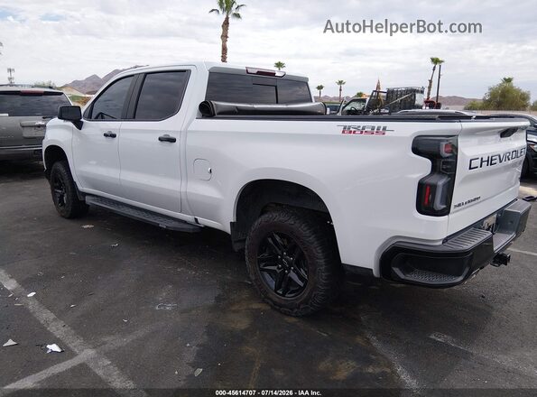 1GCPYFED3MZ211331 2021 CHEVROLET SILVERADO Белый Задняя левая четверть