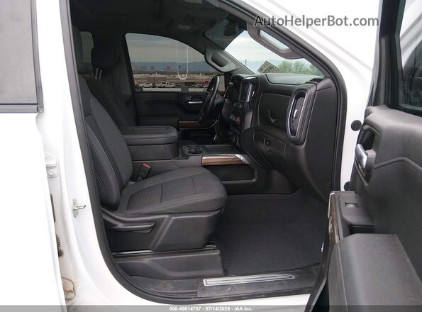 1GCPYFED3MZ211331 2021 CHEVROLET SILVERADO Белый Вид салона спереди