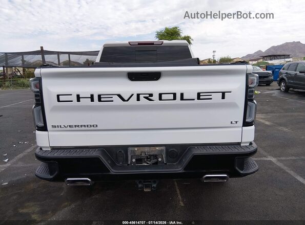 1GCPYFED3MZ211331 2021 CHEVROLET SILVERADO Белый 