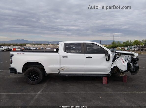1GCPYFED3MZ211331 2021 CHEVROLET SILVERADO Белый Вид задней части салона