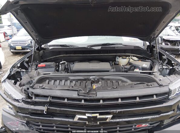 1GCPYFED4LZ287915 2020 CHEVROLET SILVERADO Серый Вид сзади