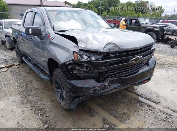 1GCPYFED4LZ287915 2020 CHEVROLET SILVERADO Серый Вид спереди