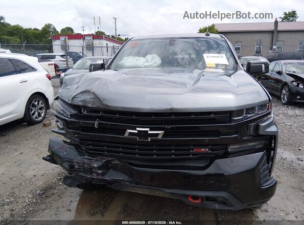 1GCPYFED4LZ287915 2020 CHEVROLET SILVERADO Серый Вид задней части салона