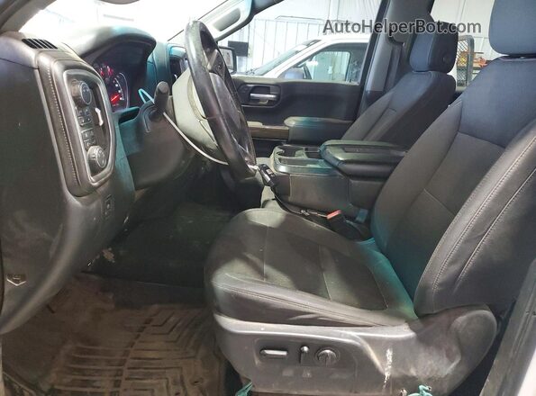 1GCPYFED6LZ269416 2020 CHEVROLET SILVERADO White Vista interior delantera