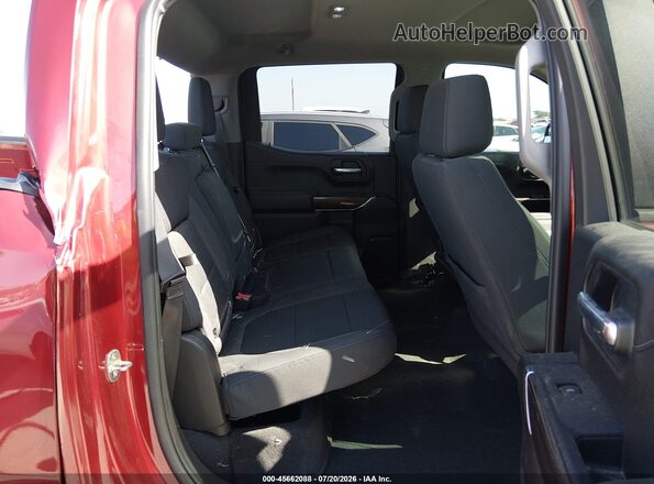 1GCPYFED6MZ179913 2021 CHEVROLET SILVERADO Red VIN კოდის სტიკერის ხედი