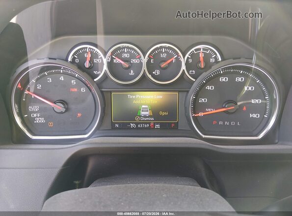 1GCPYFED6MZ179913 2021 CHEVROLET SILVERADO Red უკანა სავარძლების ხედი