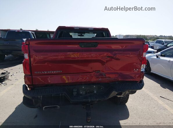 1GCPYFED6MZ179913 2021 CHEVROLET SILVERADO Red 