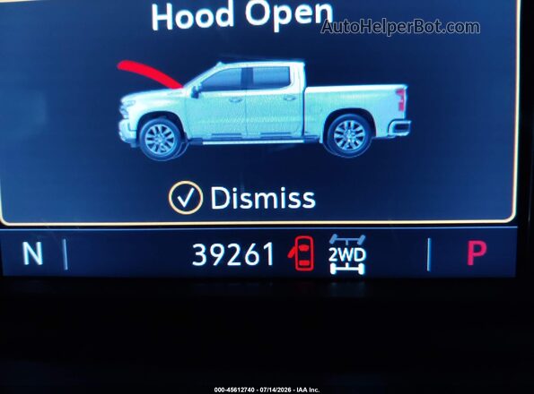 1GCPYFED6MZ365581 2021 CHEVROLET SILVERADO Gray 