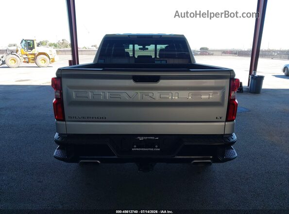 1GCPYFED6MZ365581 2021 CHEVROLET SILVERADO Gray 
