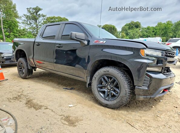 1GCPYFED6MZ448766 2021 CHEVROLET SILVERADO Black Передня права чверть