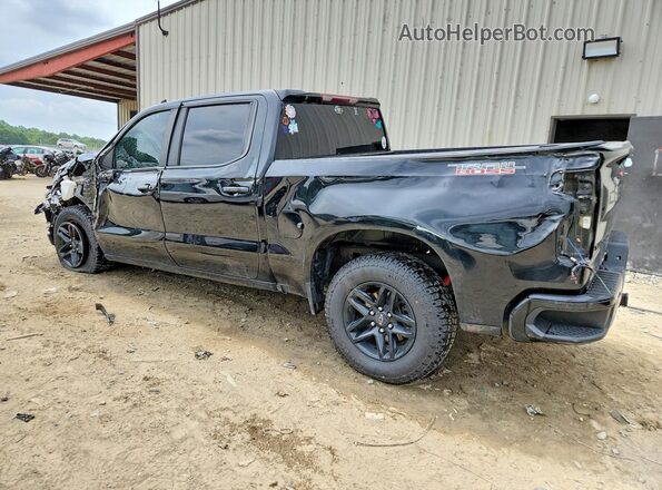1GCPYFED6MZ448766 2021 CHEVROLET SILVERADO Black Задня ліва чверть