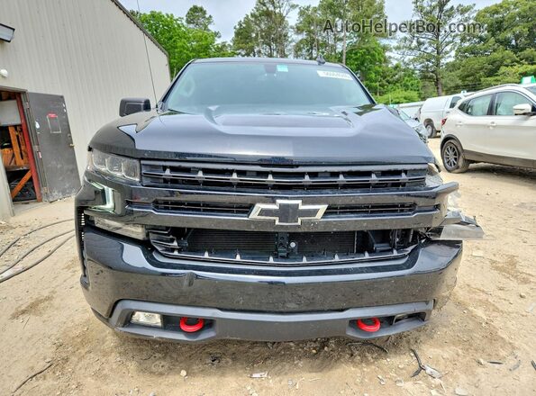 1GCPYFED6MZ448766 2021 CHEVROLET SILVERADO Black Вид спереду