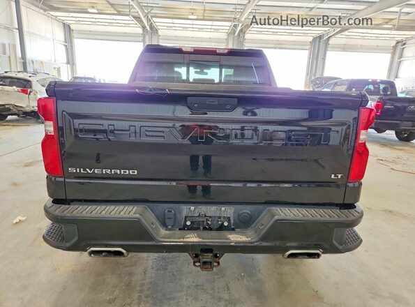 1GCPYFED8KZ404636 2019 CHEVROLET SILVERADO Черный Вид сзади