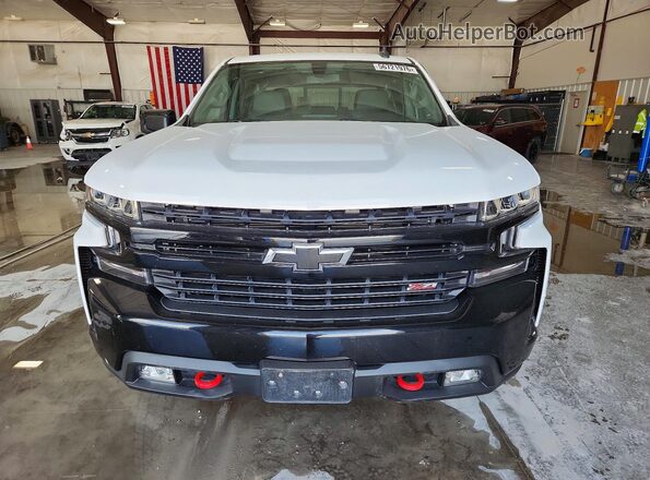 1GCPYFED9MZ157954 2021 CHEVROLET SILVERADO White წინა ხედი