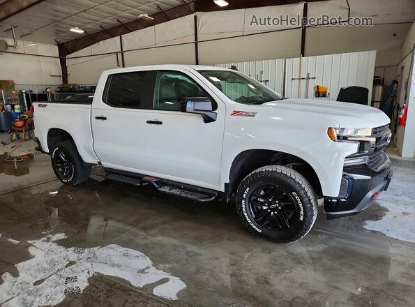 1GCPYFED9MZ157954 2021 CHEVROLET SILVERADO White წინა მარჯვენა
