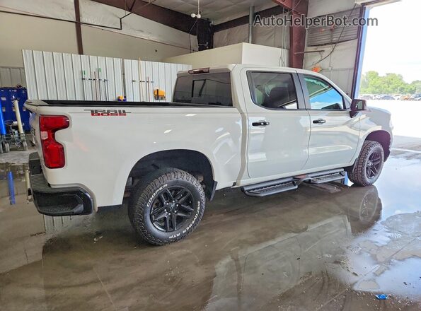 1GCPYFED9MZ157954 2021 CHEVROLET SILVERADO White უკანა მარჯვენა
