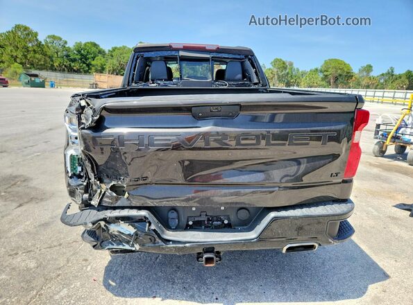 1GCPYFED9MZ230563 2021 CHEVROLET SILVERADO Brown Вид ззаду