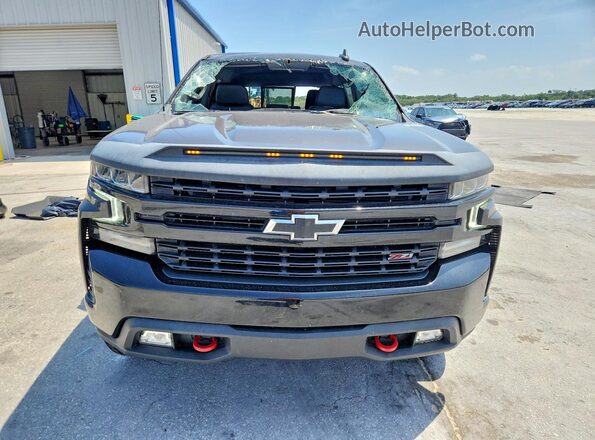 1GCPYFED9MZ230563 2021 CHEVROLET SILVERADO Brown Вид спереду