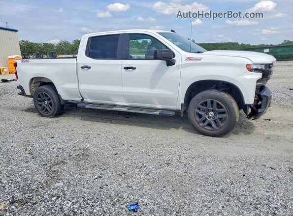 1GCPYFEDXKZ377682 2019 CHEVROLET SILVERADO White Przód prawy