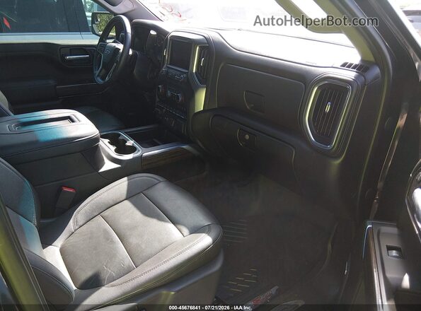 1GCPYFEDXMZ363834 2021 CHEVROLET SILVERADO Blue Вид салону спереду