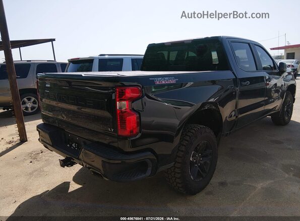 1GCPYFEDXMZ363834 2021 CHEVROLET SILVERADO Blue Задня права чверть