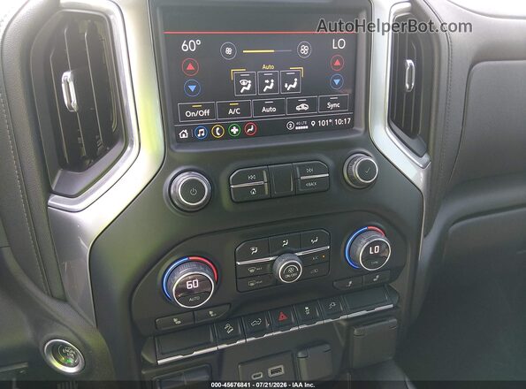 1GCPYFEDXMZ363834 2021 CHEVROLET SILVERADO Blue 