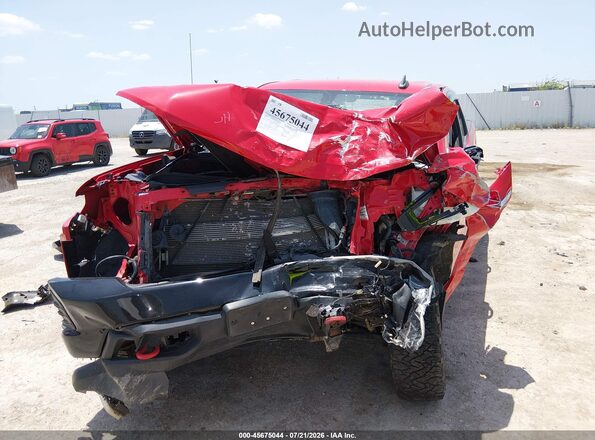 1GCPYFEL5NZ230097 2022 CHEVROLET SILVERADO Red Vista del salpicadero