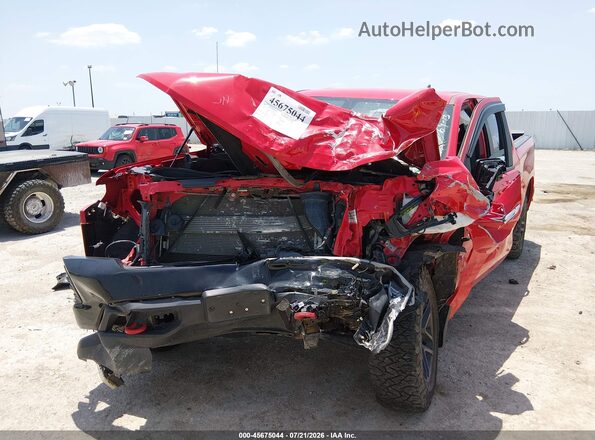1GCPYFEL5NZ230097 2022 CHEVROLET SILVERADO Red Vista frontal