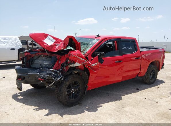1GCPYFEL5NZ230097 2022 CHEVROLET SILVERADO Red 