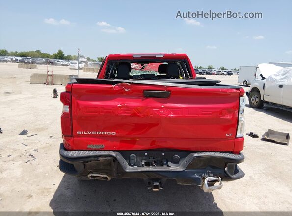 1GCPYFEL5NZ230097 2022 CHEVROLET SILVERADO Red 