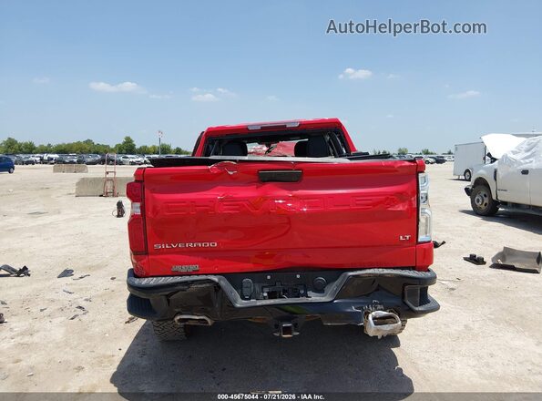 1GCPYFEL5NZ230097 2022 CHEVROLET SILVERADO Red 
