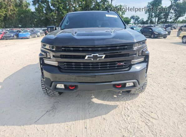 1GCPYFEL6MZ215901 2021 CHEVROLET SILVERADO Black წინა ხედი