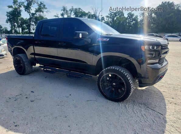1GCPYFEL6MZ215901 2021 CHEVROLET SILVERADO Black წინა მარჯვენა