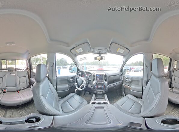 1GCPYFEL6MZ215901 2021 CHEVROLET SILVERADO Black VIN კოდის სტიკერის ხედი