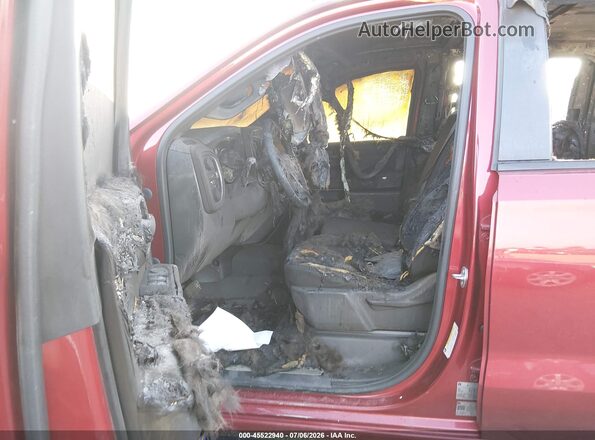 1GCPYFELXLZ311626 2020 CHEVROLET SILVERADO Бордовый Вид салона спереди