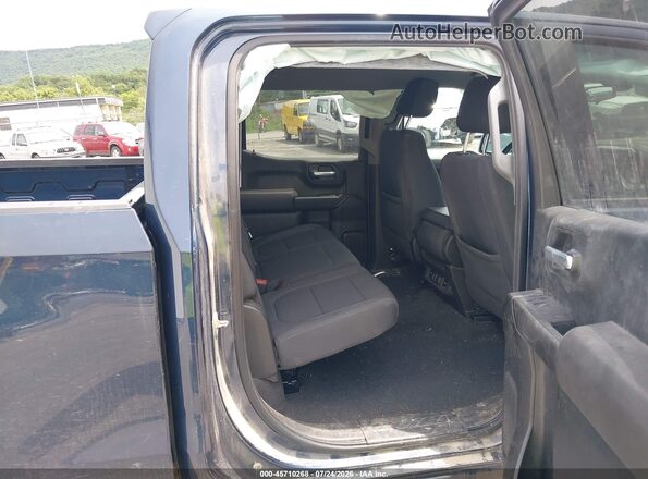 1GCPYJEK4MZ347971 2021 CHEVROLET SILVERADO Синий Вид наклейки с VIN-кодом