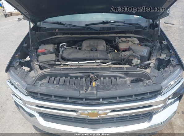 1GCPYJEK4MZ347971 2021 CHEVROLET SILVERADO Синий Вид сзади