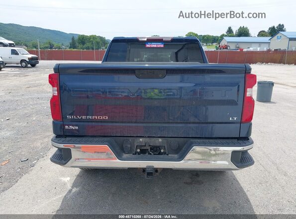 1GCPYJEK4MZ347971 2021 CHEVROLET SILVERADO Синий 